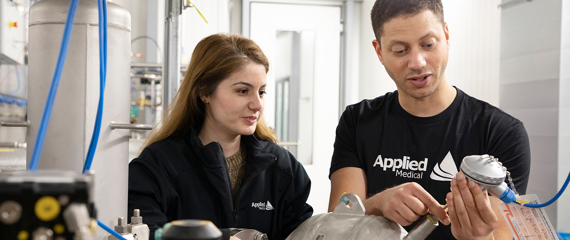 Professional team in a modern workplace