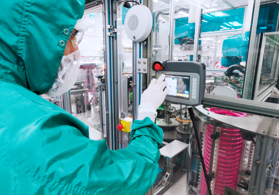 Advanced manufacturing facility producing medical devices